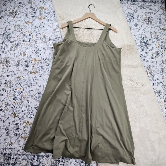 Old Navy PowerSoft Athletic Dress Women Plus Size Green XXL TALL BNWT - Picture 7 of 10